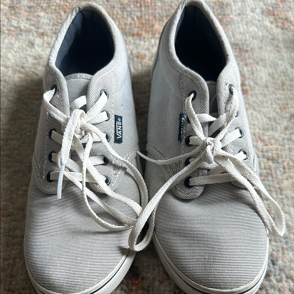 Vans Gray Casual Retro Sneakers